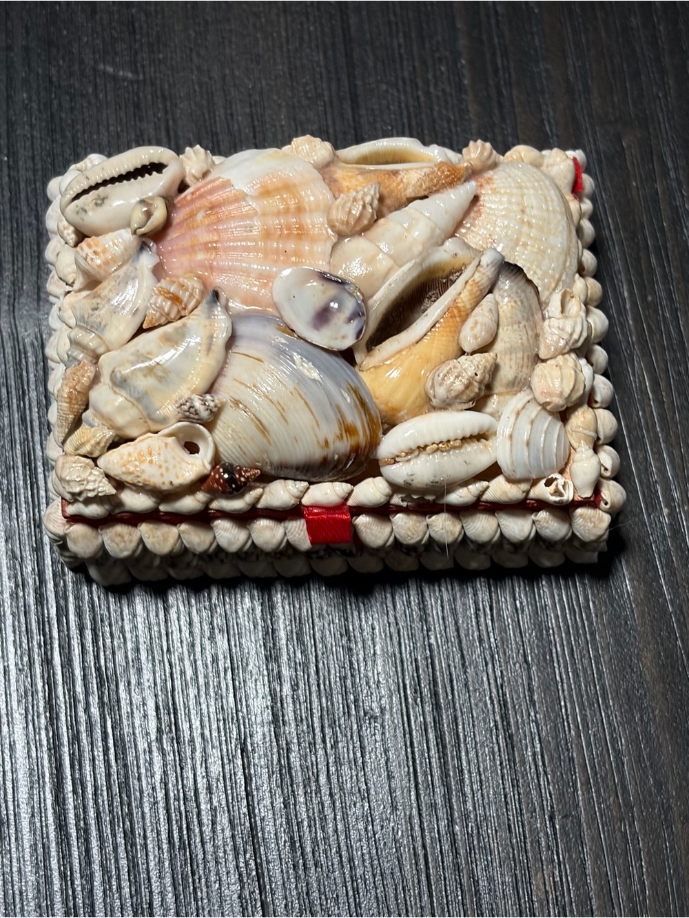 Vintage Sea Shell Box